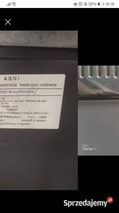 Piecyk gazowy Agni Koło