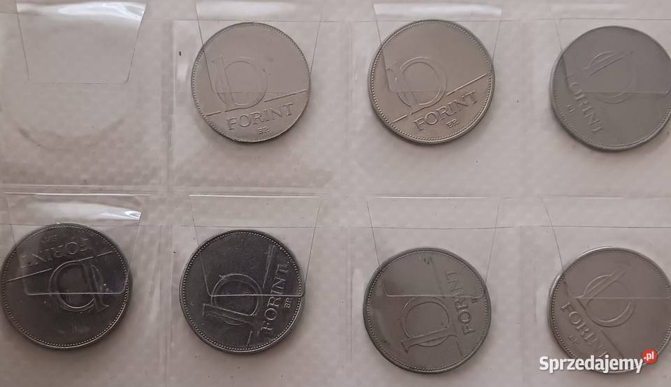 10 Forintów Węgry różne roczniki obiegowe Konin sprzedam