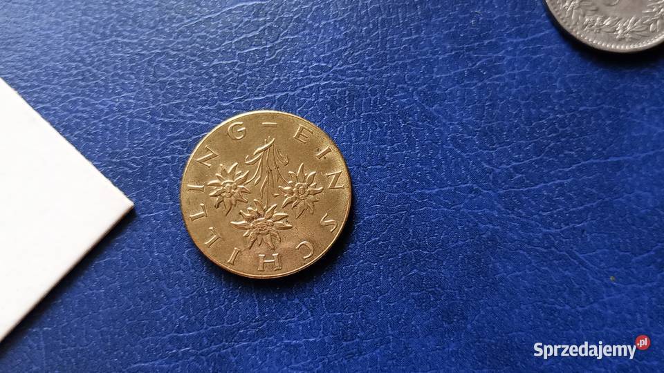 Stare monety 1 szyling 1965 Austria Lesko