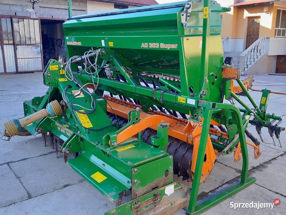 Agregat uprawowo siewny Amazone AD 303 KE 303140 nieuszkodzony Maszyny rolnicze Wieliczka