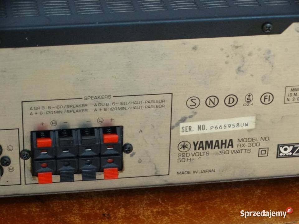 Amplituner Yamaha RX300 sprawny 260 wat WYSYŁKA Jasło