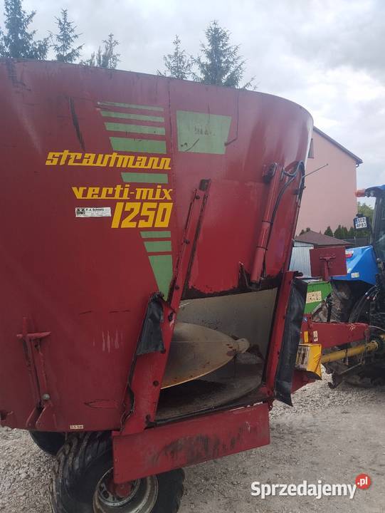 Paszowóz strautman 12 Verti mix Wozy paszowe Staropole