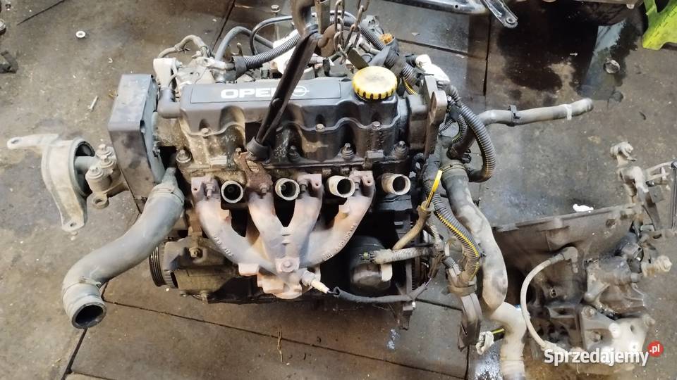 Kompletny silnik X16SZR 16 8v astra corsa Agila Gliwice
