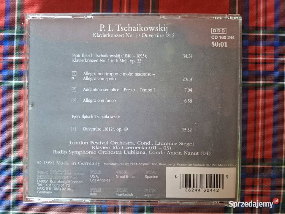 PITschaikowskij Vienna Master Series CD