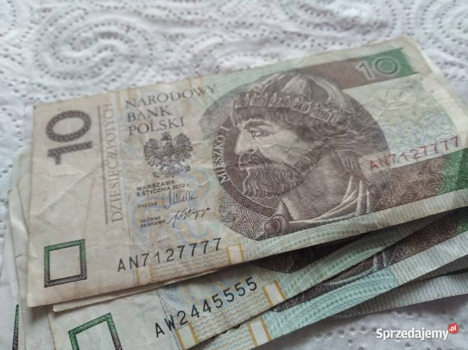 Banknoty kolekcjonerskie 10zl małopolskie Kraków