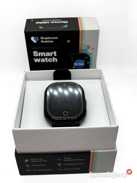 Smartwatch dzieci Locon Watch Lite GJD06 czarny warmińsko-mazurskie Elbląg