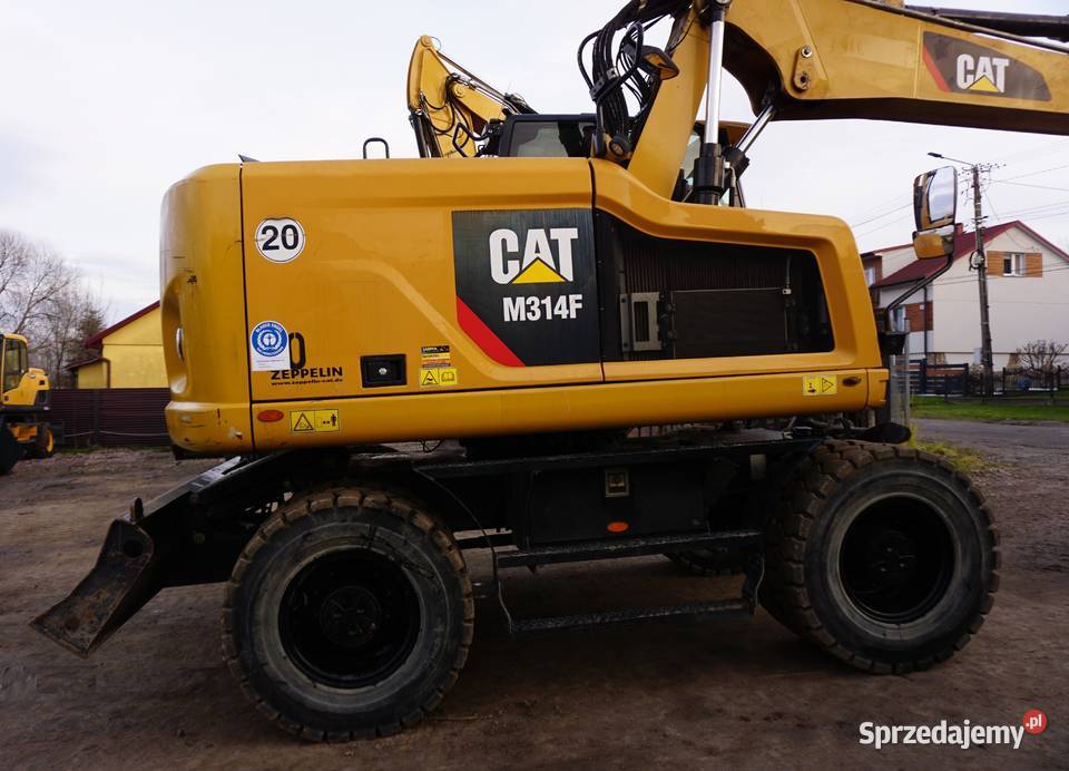 Koparka kołowa CAT M 314 F 2019 Rok produkcji 2019 Koparki Maszyny budowlane Jeziorko