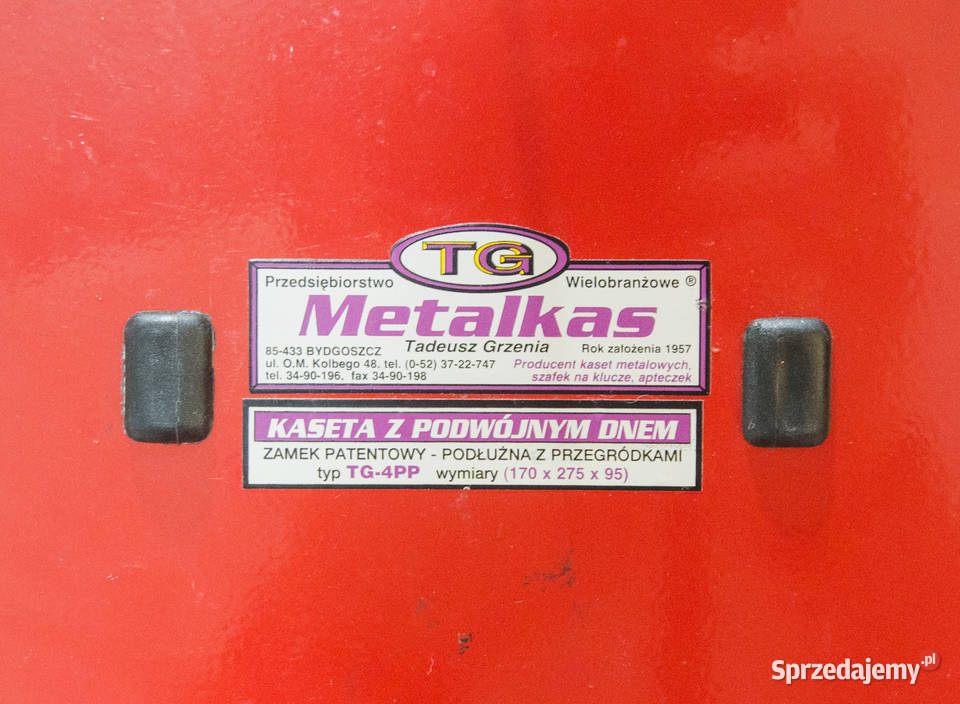 Kaseta metalowa Metalkas TG4PP 320x250x120 mm sprzedam