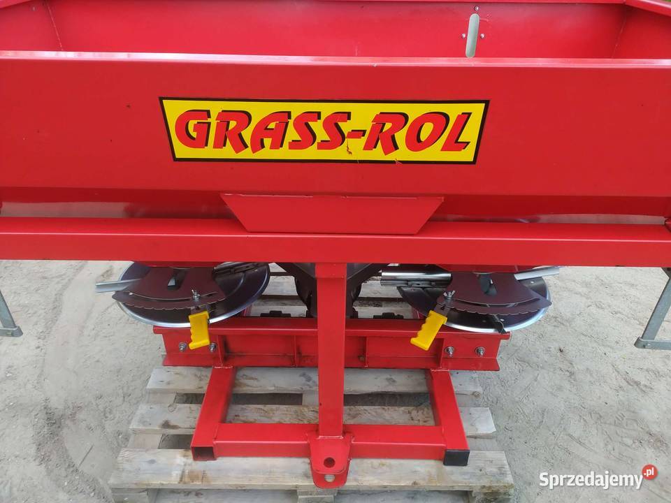 Rozsiewacz do nawozu 2talerzowy GRASSROL 400L Dąbrowa Tarnowska