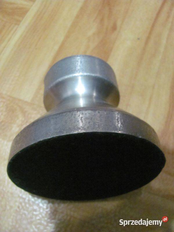 Stary sygnowany świecznik cynowy norsk tinn lubelskie Zamość