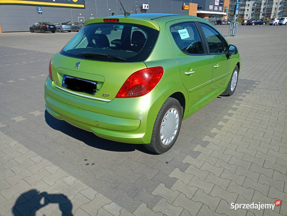Peugeot 207 14HDI 2008r nieuszkodzony mazowieckie Mława