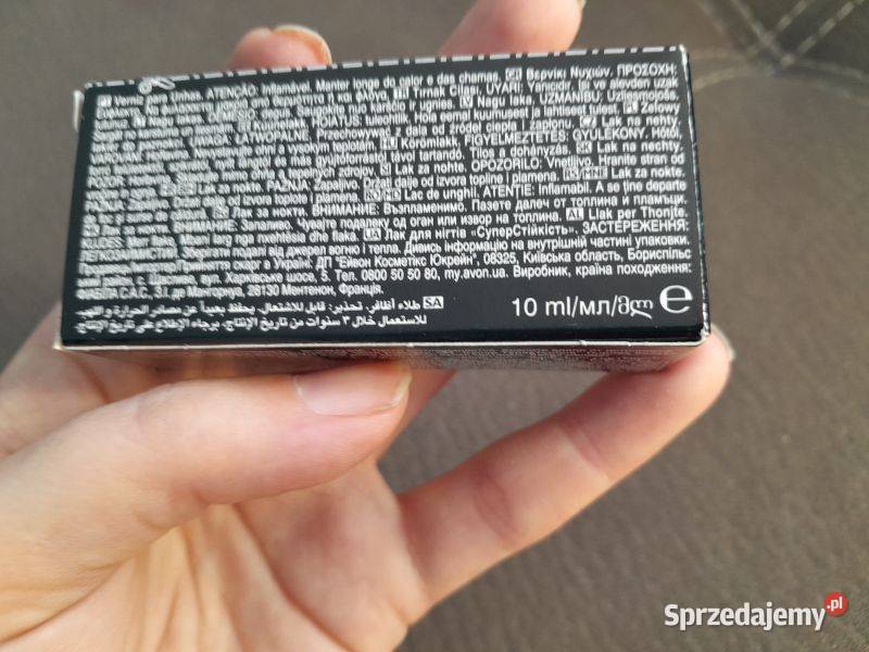 Żelowy lakier do paznokci Avon Power Stay 10ml Siewierz
