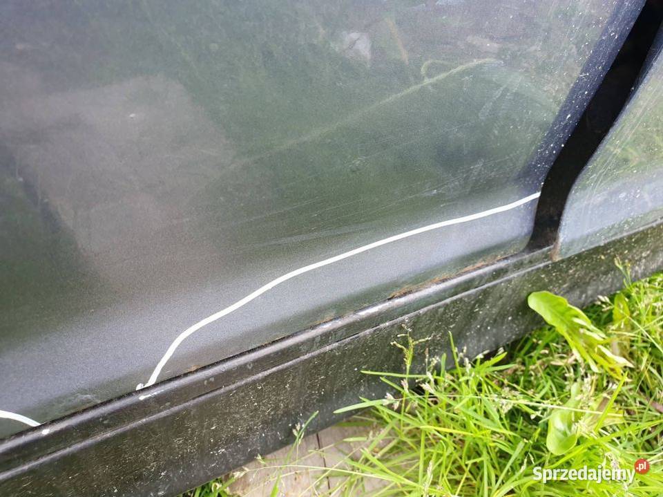 DRZWI PRAWE TYŁ BMW E46 STAHLBLAU METALLIC 372 Lipno