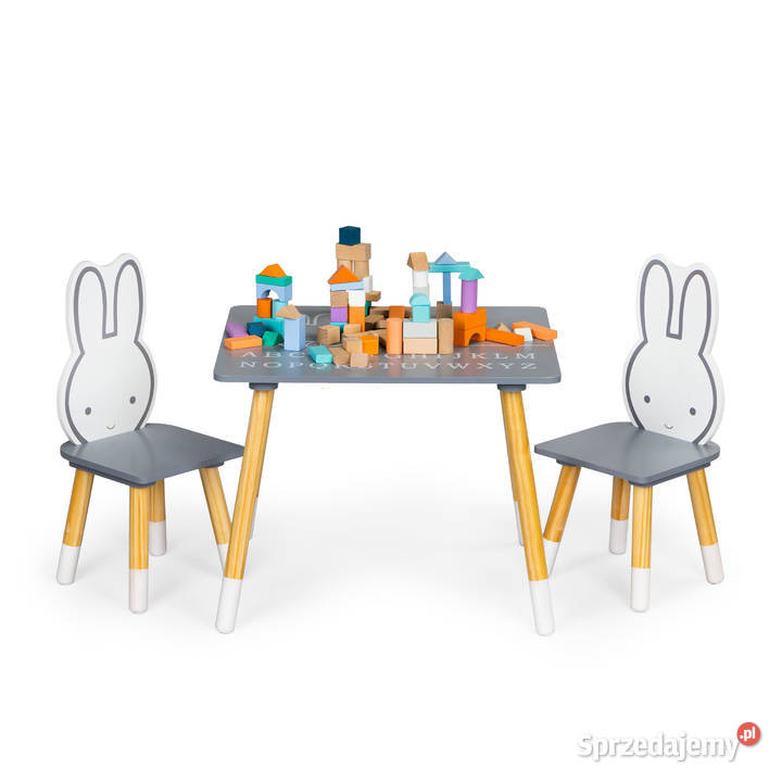 Stół stolik 2 krzesła meble dzieci zestaw Smogorzów