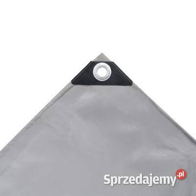 vidaXL Plandeka 650 gm 4 x 6 m szara43815