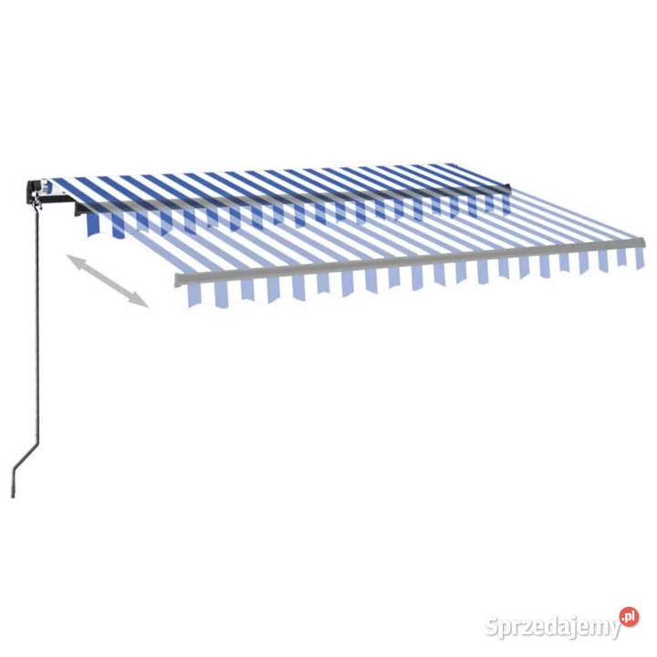 Ręcznie zwijana markiza z LED 350 x 250 mazowieckie Warszawa