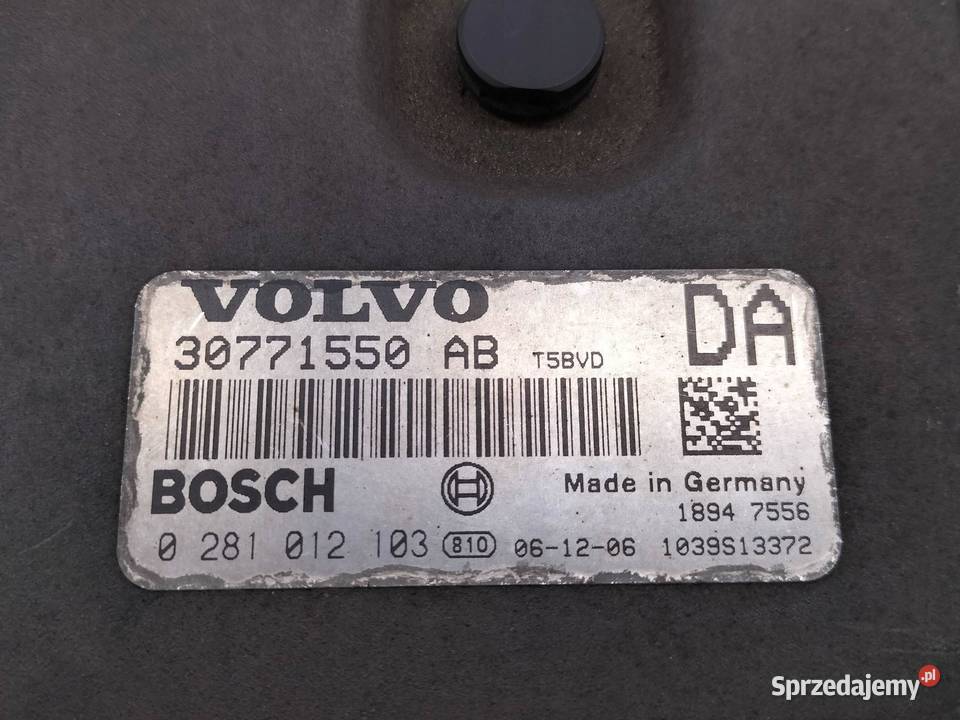 STEROWNIK SILNIKA 30771550AB 0281012103 24 D 184 Sterowniki świętokrzyskie