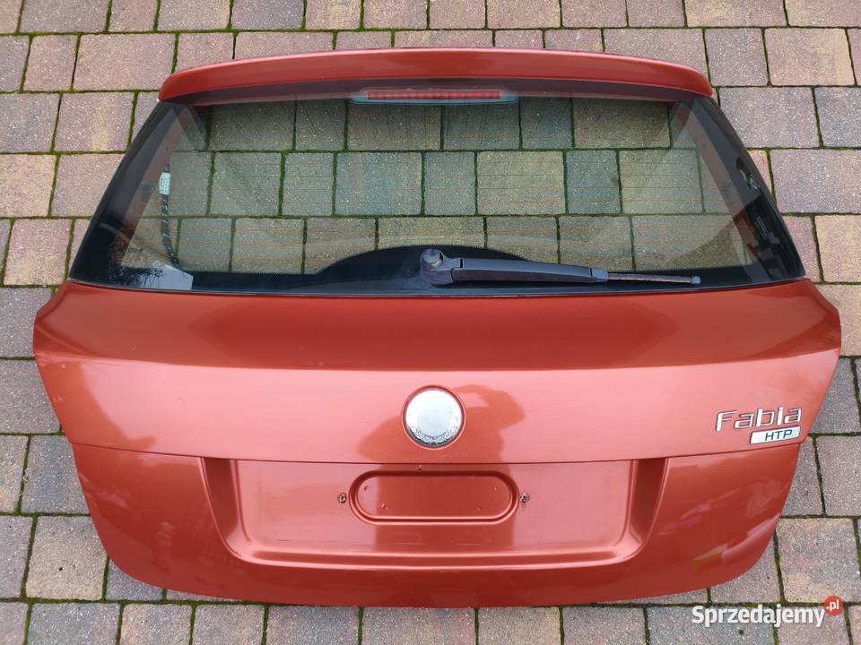 Klapa Bagażnika Szyba Skoda Fabia II Hatchback Wyszków