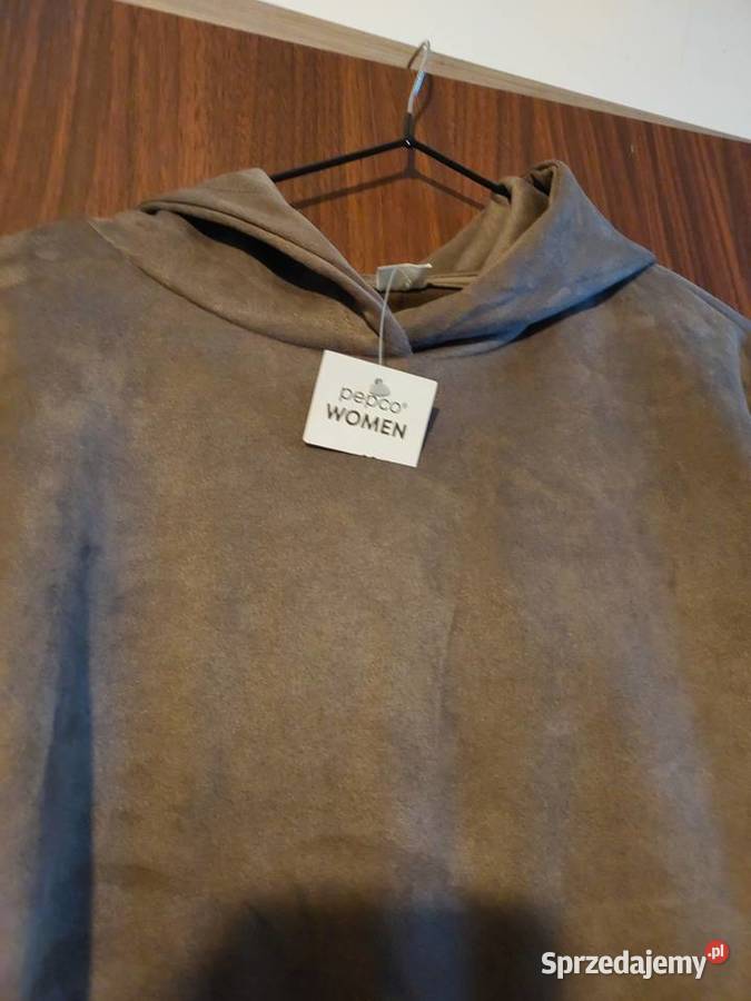 Bluza z kapturem jasny brąz Nowa XLXXL Wrocław