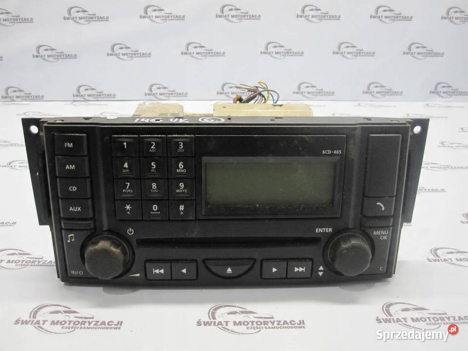 LAND ROVER DISCOVERY III 08r radio CD VUX500560 osobowe