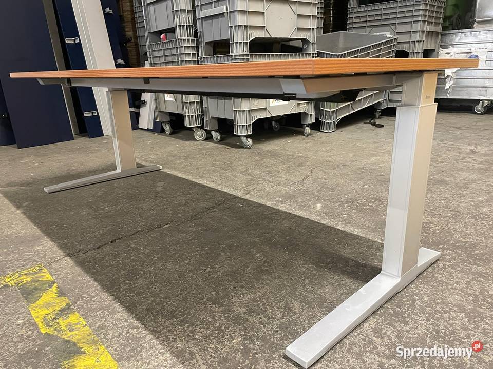 Biurko regulowane manualnie 200x80 BENE małopolskie Kraków sprzedam