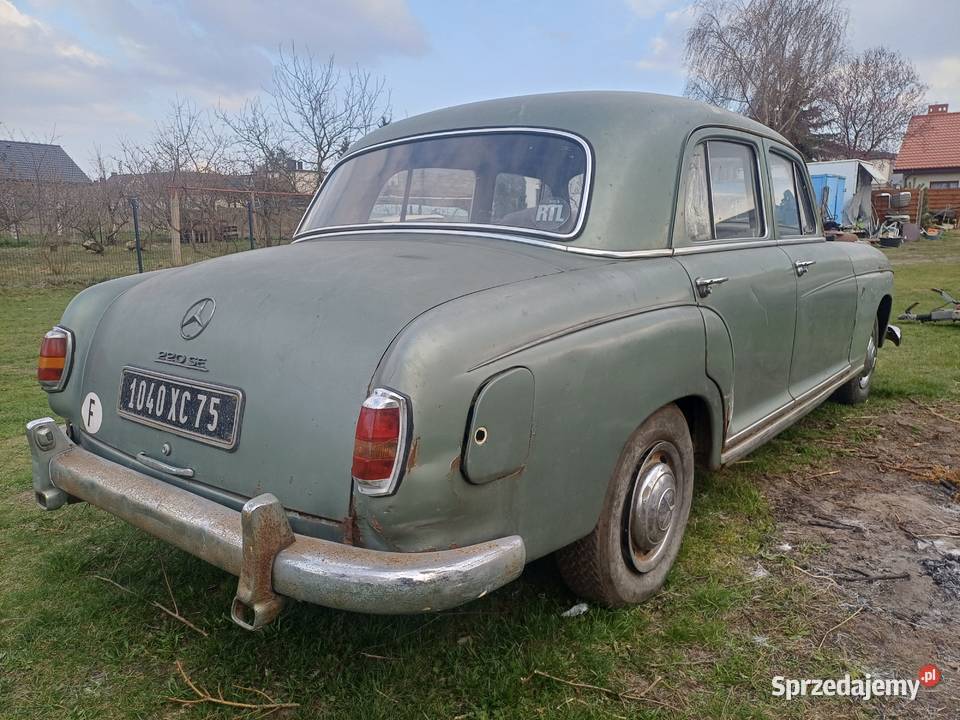 Mercedes w128 220se dużu ponton nie w180 nieuszkodzony Smardów