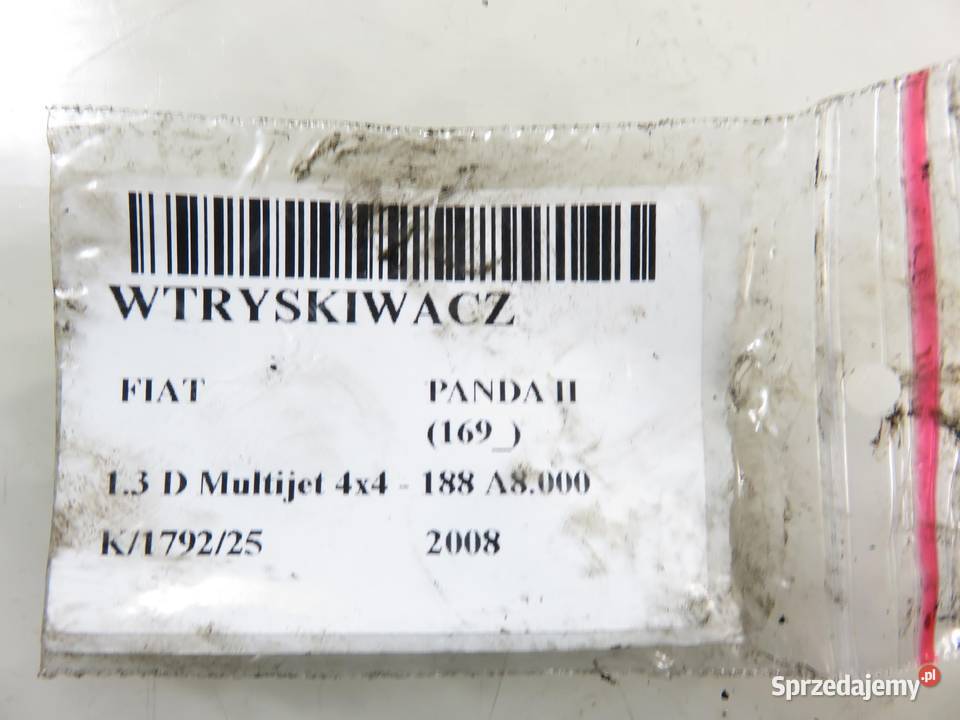 WTRYSKIWACZ FIAT PANDA II 13 D Multijet małopolskie