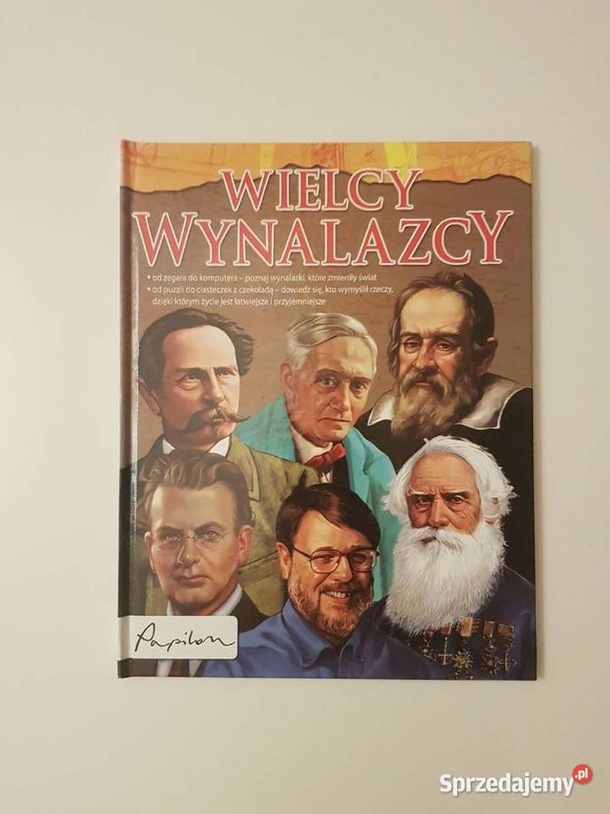 Wielcy wynalazcy twarda Szczecin sprzedam