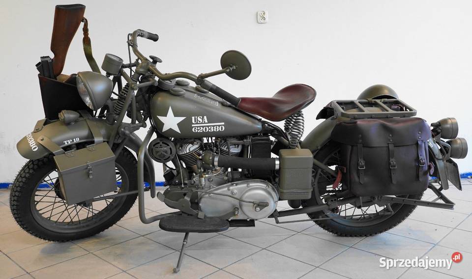 Motocykl Indian 741 zabytek wojsko koneserów podkarpackie