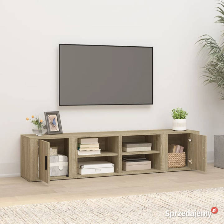 Szafki pod telewizor 2 dąb sonoma 80x315x365 mazowieckie Warszawa