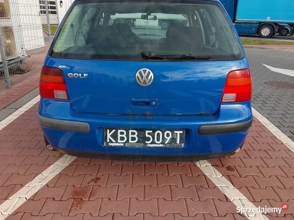 VW Golf 4 14 16V Oryginał KBB ZABRZE Oldtaimer nieuszkodzony