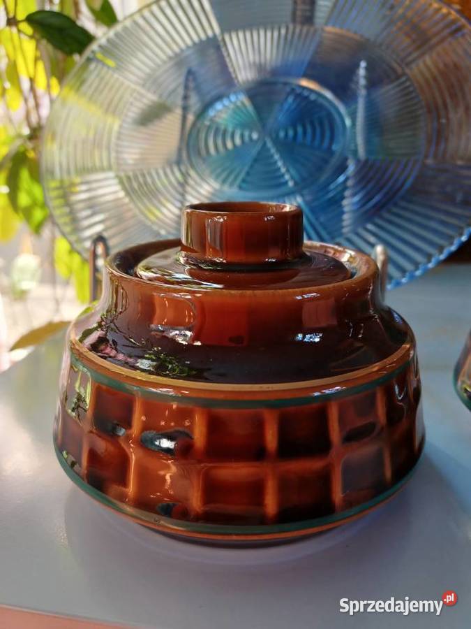 Ceramika Pruszków PRL elementy serwisu złocenia Łódź sprzedam