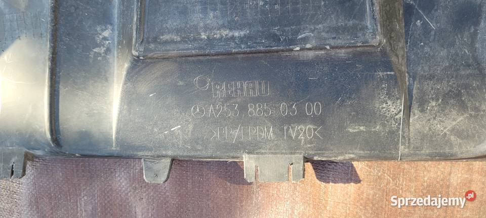 MERCEDES GLC W253 DOKŁADKA ZDERZAKA TYŁ SPOILER śląskie Ruda Śląska