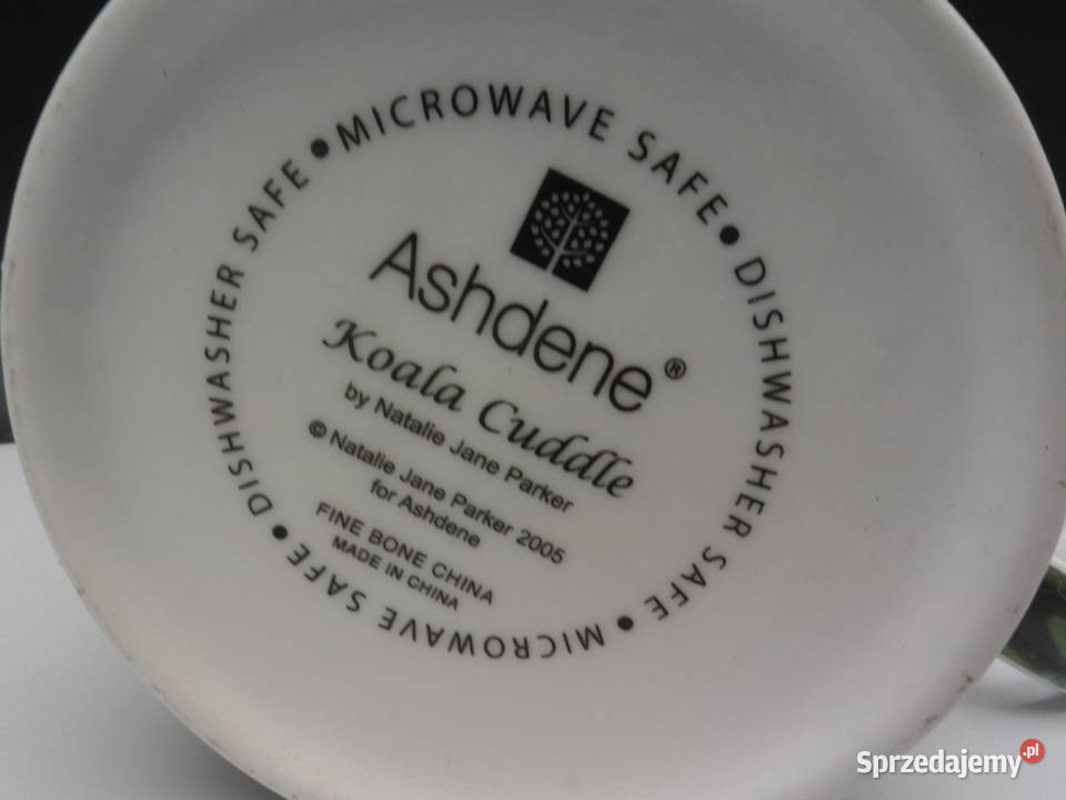 Piękny Kubek Porcelanowy KOALA Ashdene Fine Bone Raszków