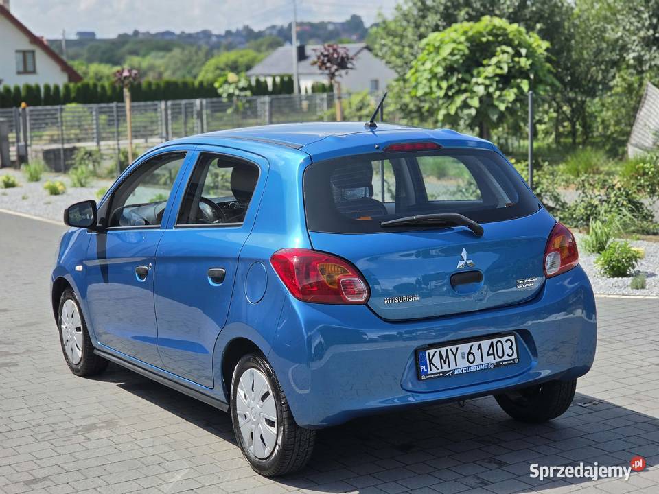 Mitsubishi Space Star 10 benzyna 71 2014r 103000km Kraków