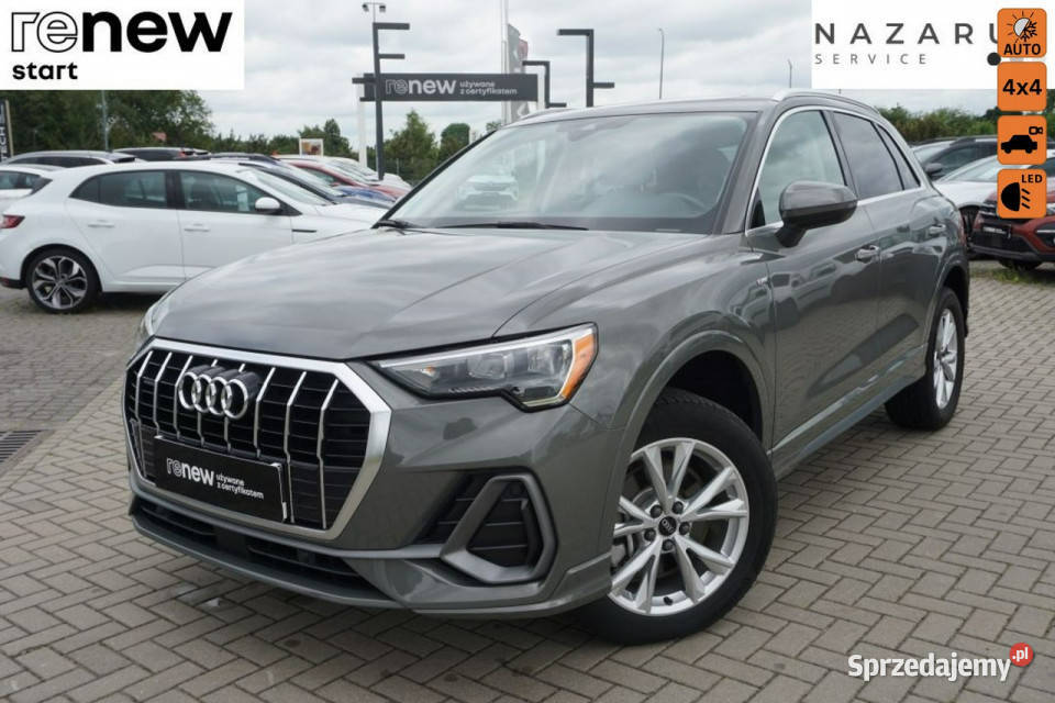 Audi Q3 45 20TFSI 230 S Line Premium Quattro Zarejestrowany w Polsce Lublin