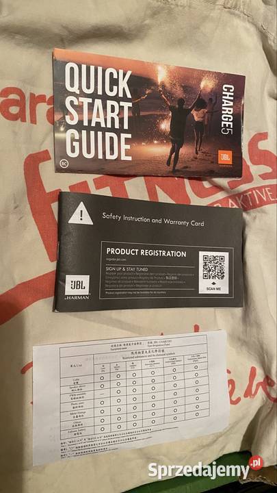 Pudełka z głośnik JBL Charge 5 śląskie Tychy