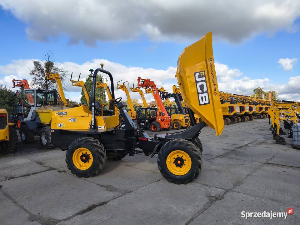 WOZIDLO BUDOWLANE OBROTOWE 6 TON JCB TEREX pełny VAT Krotoszyn