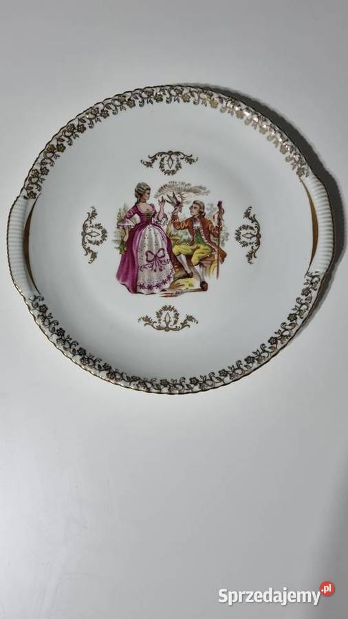 Talerz Porcelana Francuska wielkopolskie Wola Podłężna