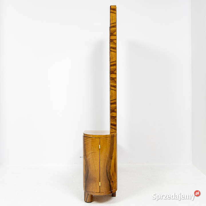 Toaletka lustro art deco orzech połysk Polska wielkopolskie