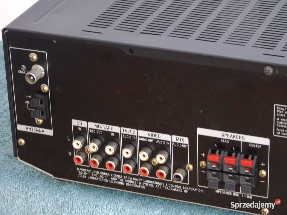 Wzmacniacz z radiem Sony STRDE235 RDS sprawny i podkarpackie Jasło