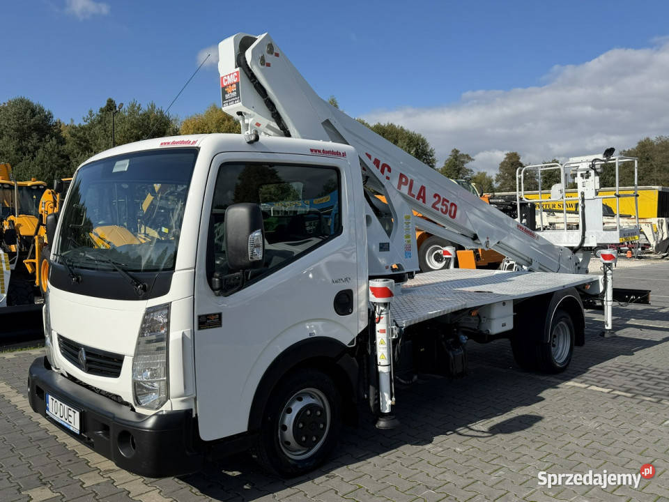 Renault Maxity Podnośnik Koszowy 25m CMC PLA 250 136000km Motoryzacja Widełki