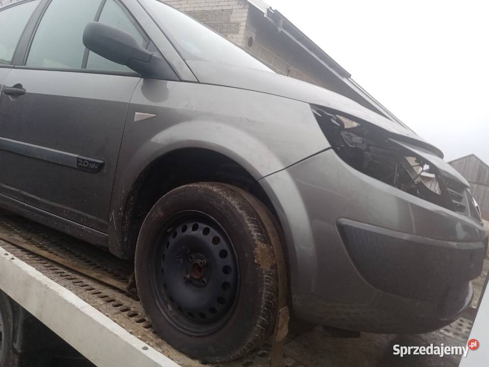 maska klapa zderzaki drzwi renault scenic 2 nv Części samochodowe Burzenin