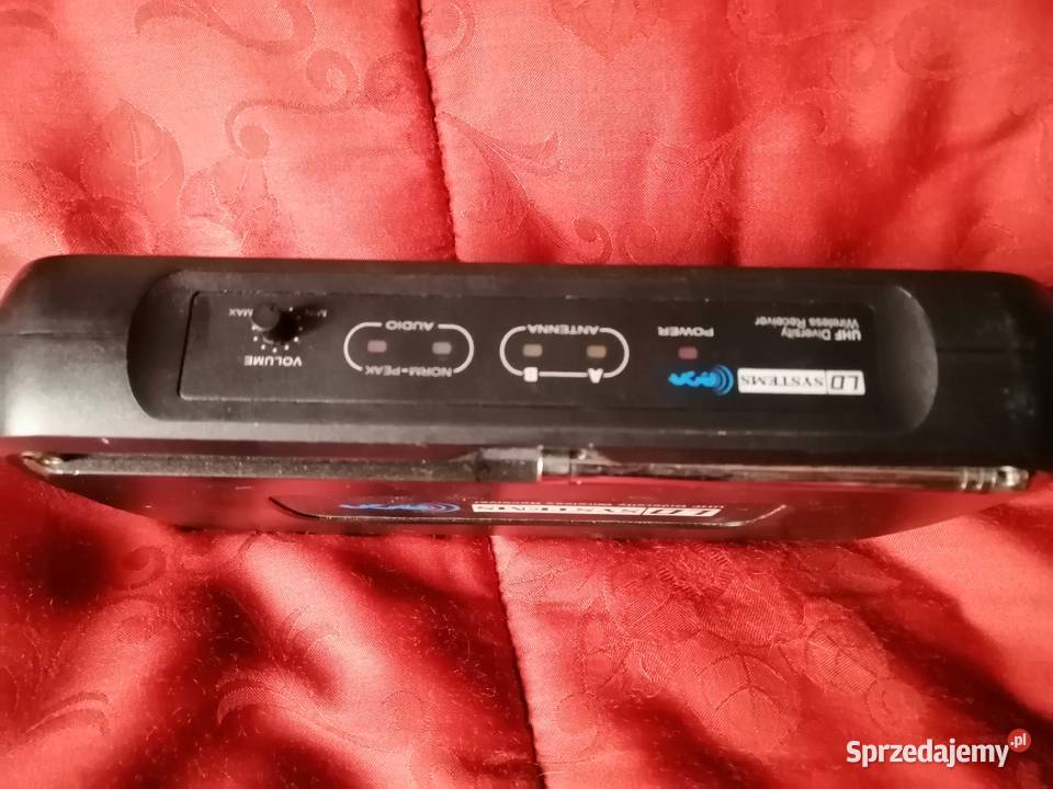 Bezprzewodowy system mikrofonowy uhf diversity Słuchawki i głośniki dolnośląskie Legnica sprzedam