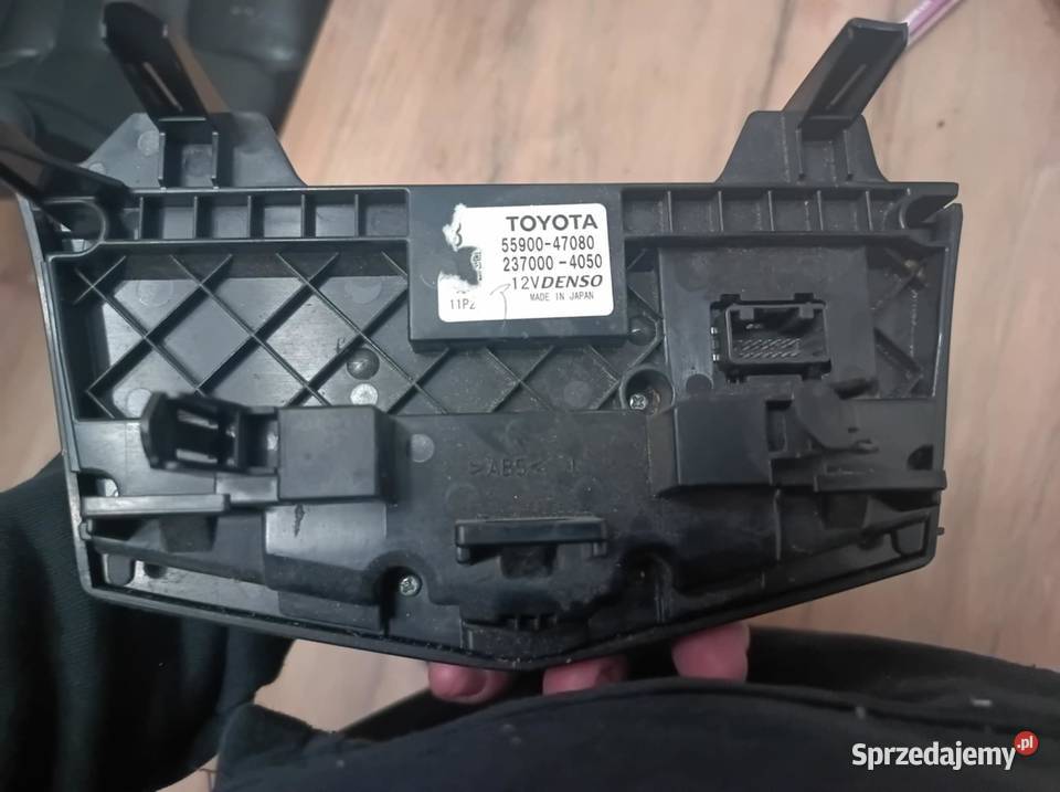 Toyota Prius Plus panel sterowanie klimatyzacji Panele sterowania, przełączniki Warszawa