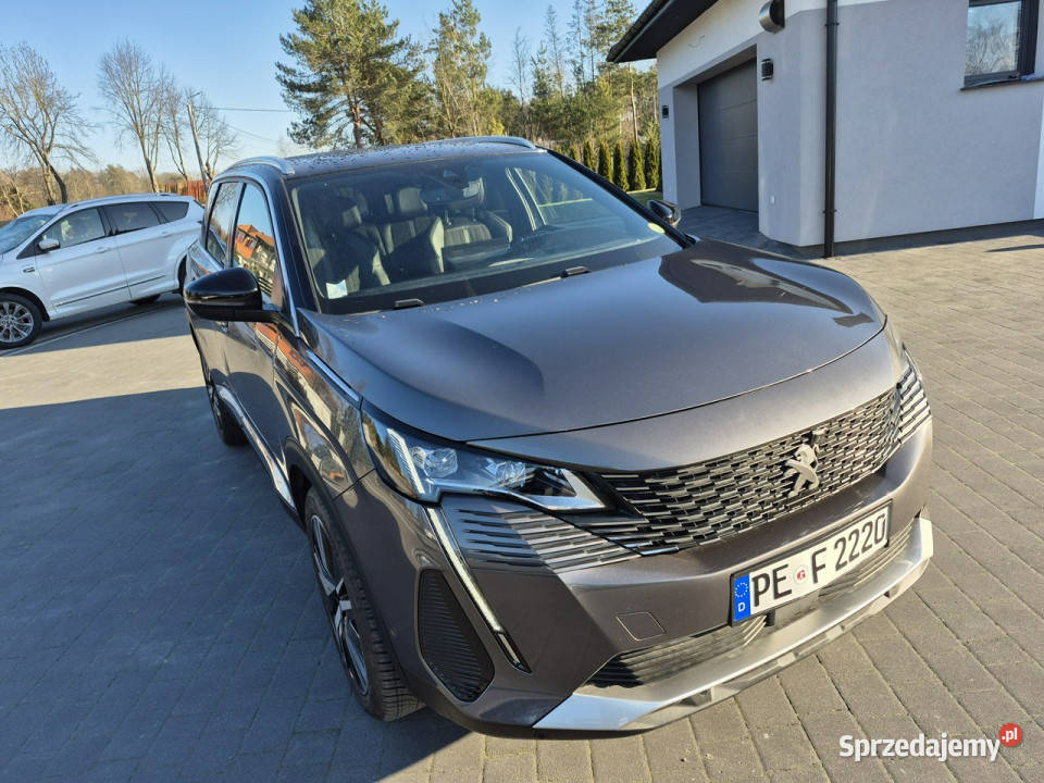 Peugeot 5008 kamera GT full led ALKANTARA 7 światła przeciwmgielne Drelów sprzedam