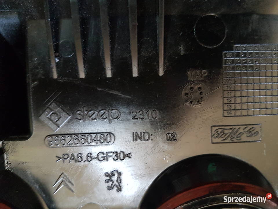 PEUGEOT 4007 22 HDI POKRYWA ZAWOROW 9662660480 Turkowice