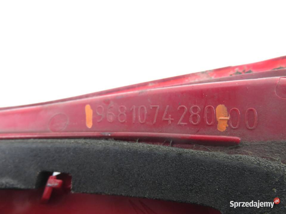 LAMPA PRAWA TYLNA KLAPA CITROEN C5 III sprzedam