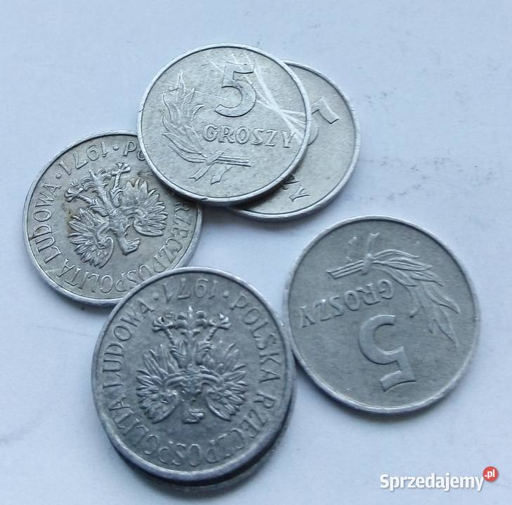 POLSKA5 GROSZY191 rzzmAL6 SZTUK Legionowo
