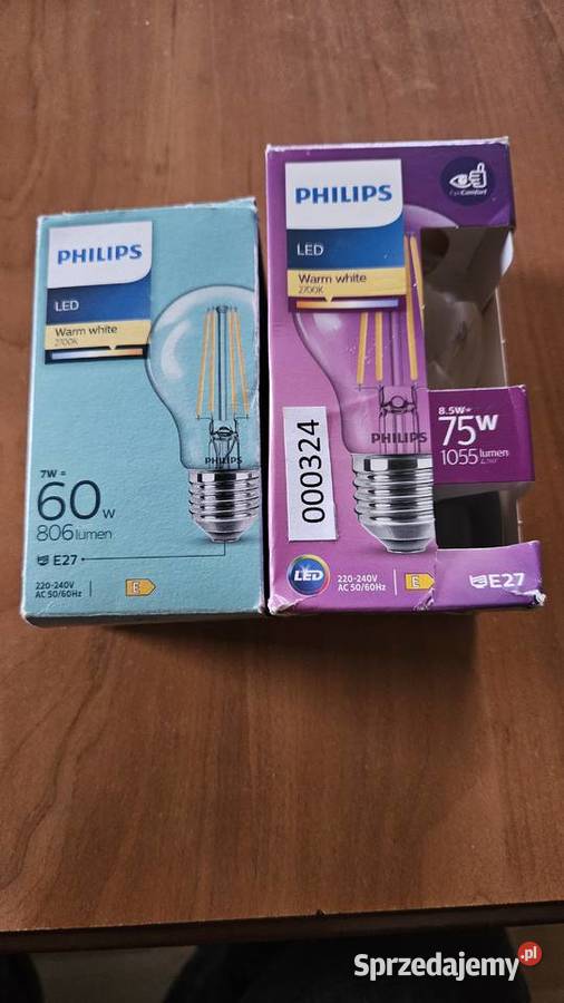 Żarówka Philips ledowa 75W 60W nowe